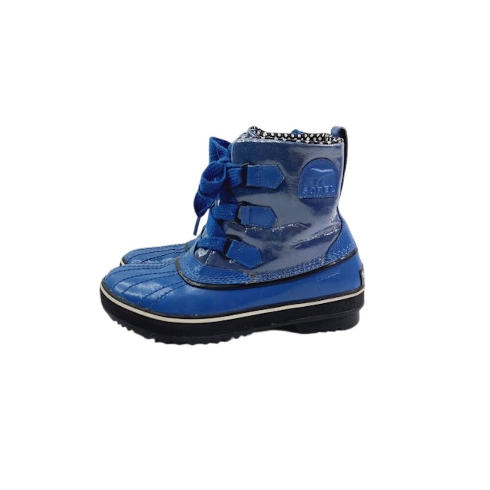 Sorel Women's Blue Tivoli II NL1691-409 Lace Up Ankle Winter Boot Size‎ 7